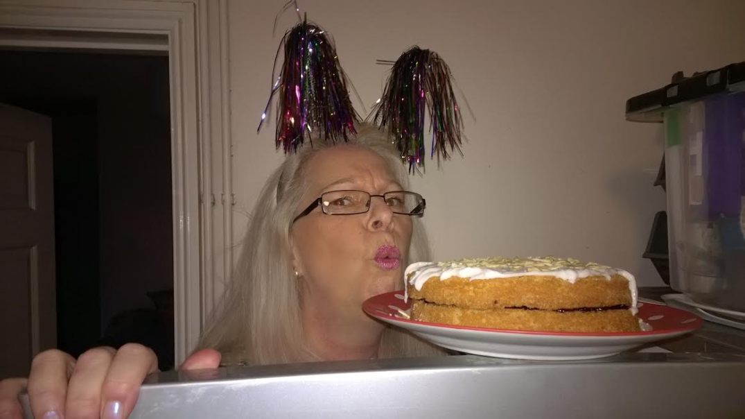 Mum and cake
